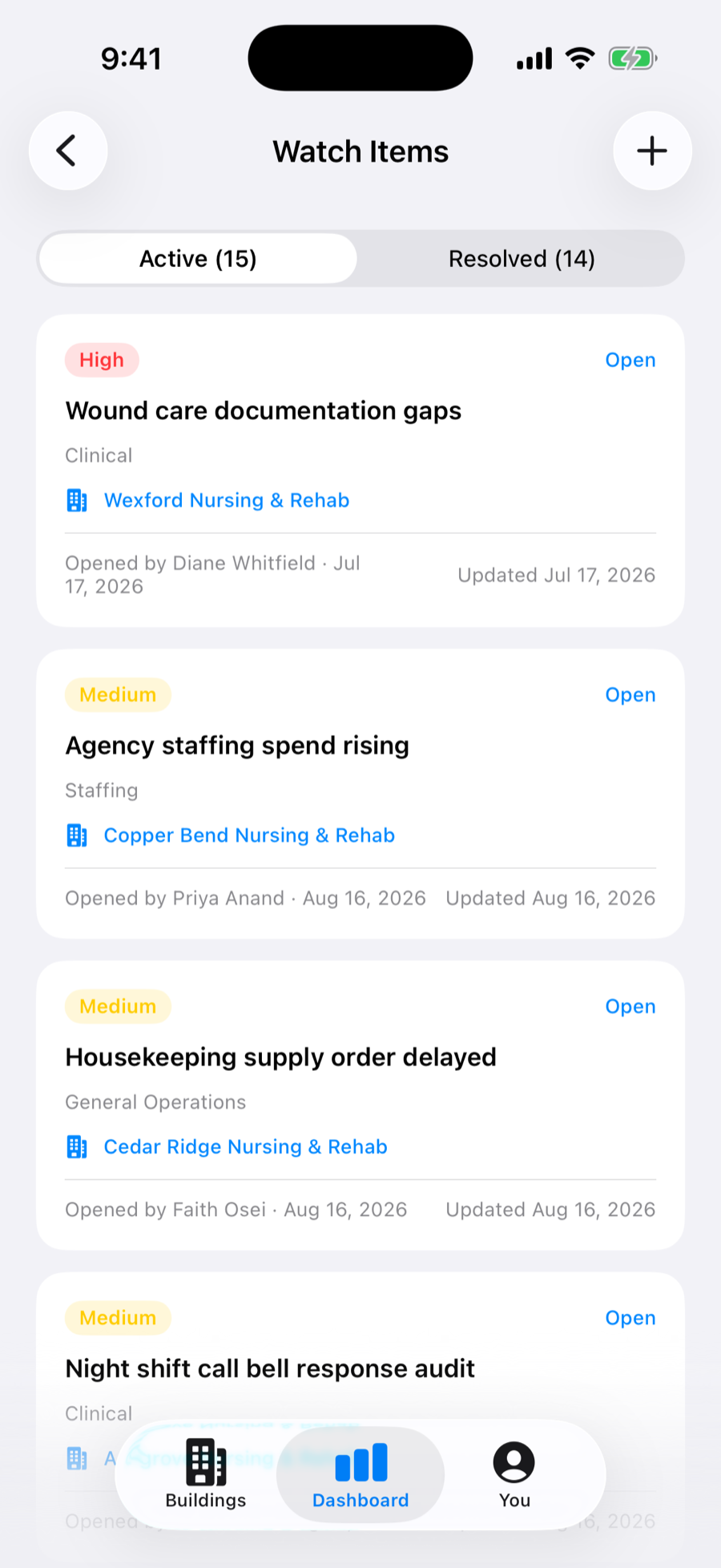 FunctionOps watch items screenshot